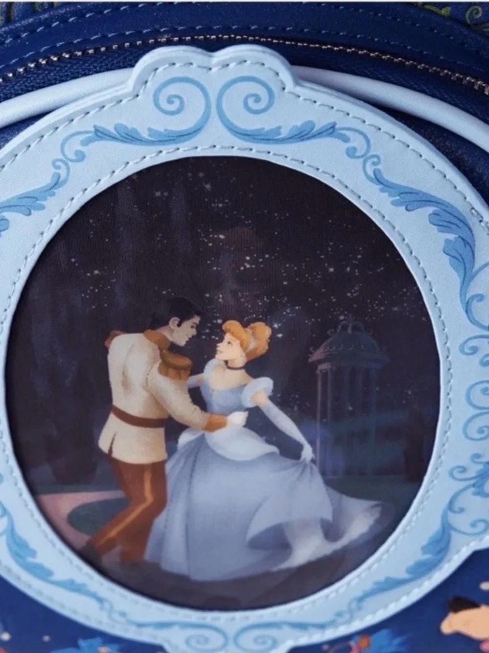 Cinderella 75th Anniversary Lenticular Mini Disney Loungefly Backpack